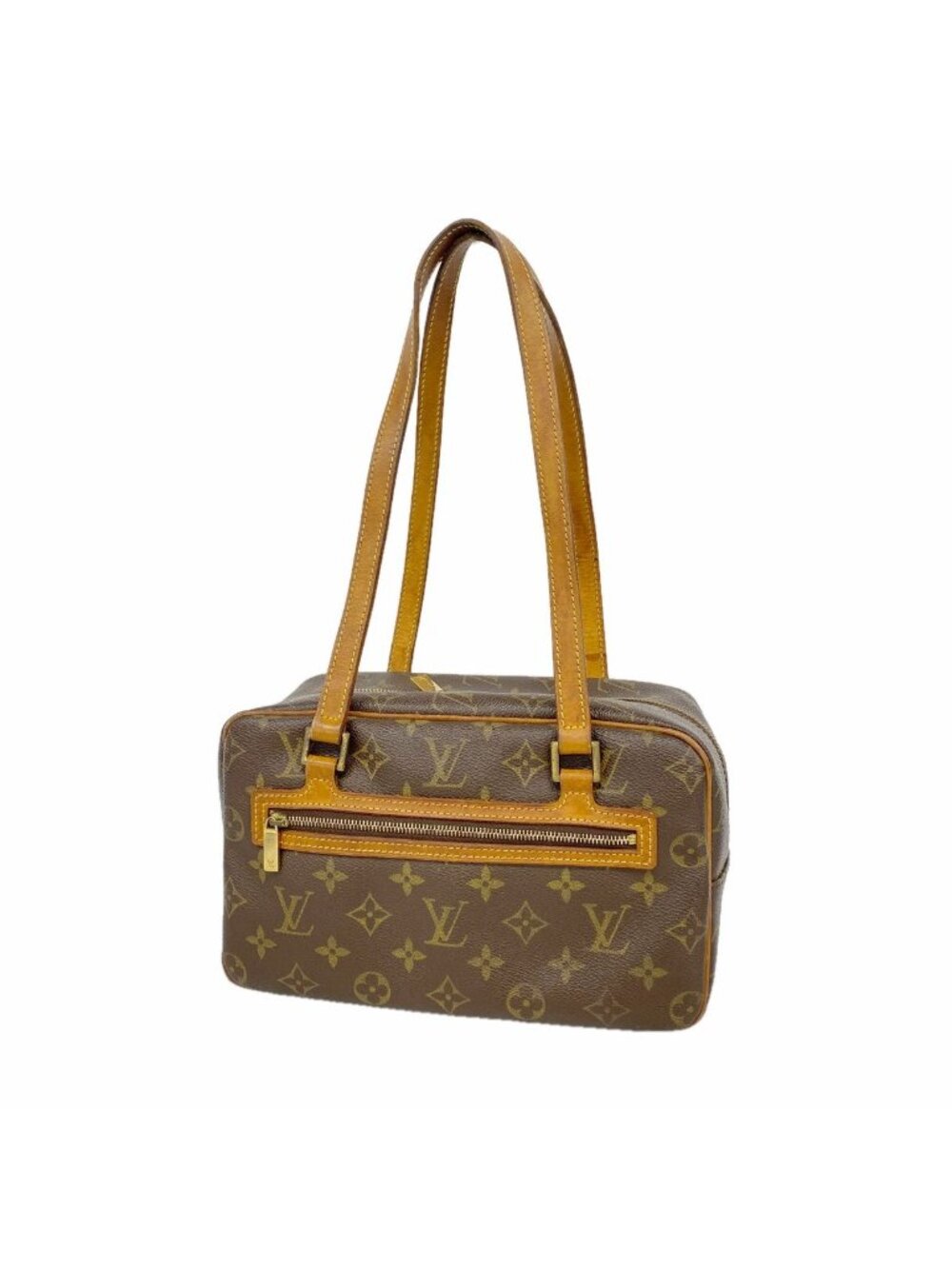 Louis Vuitton Shoulder Bag Monogram Cite MM Brown